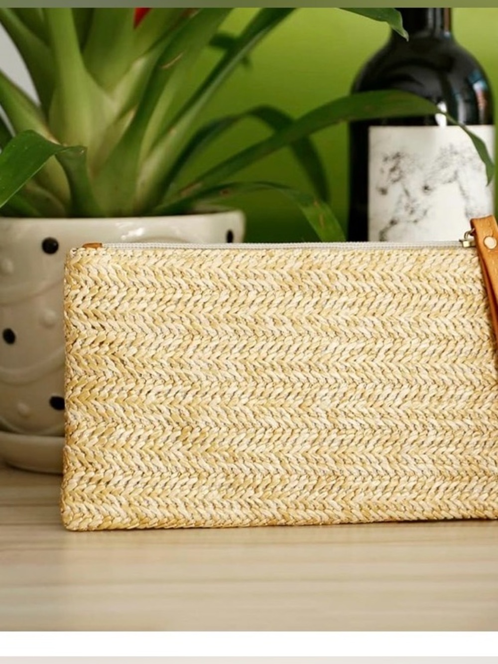 SOFT RAFFIA SUMMER/BEACH/POOL WRISTLET 🍹🏝️